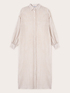 Long pinstriped shirt image number 4