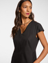 Vestido midi con escote en pico image number 3