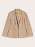 Einreihiger Blazer aus Leinenmischung image number 4