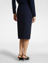 Straight skirt in Milano stitch image number 1