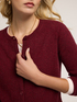 Cardigan in maglia in cachemire image number 3