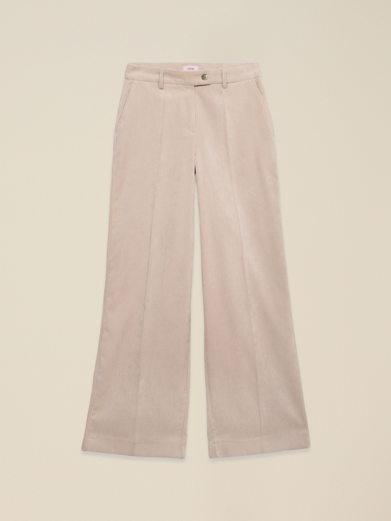 Pantalones palazzo de pana image number 4