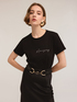 Boxy t-shirt with embroidered lettering image number 0