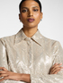 Tulle shirt with sequins image number 3