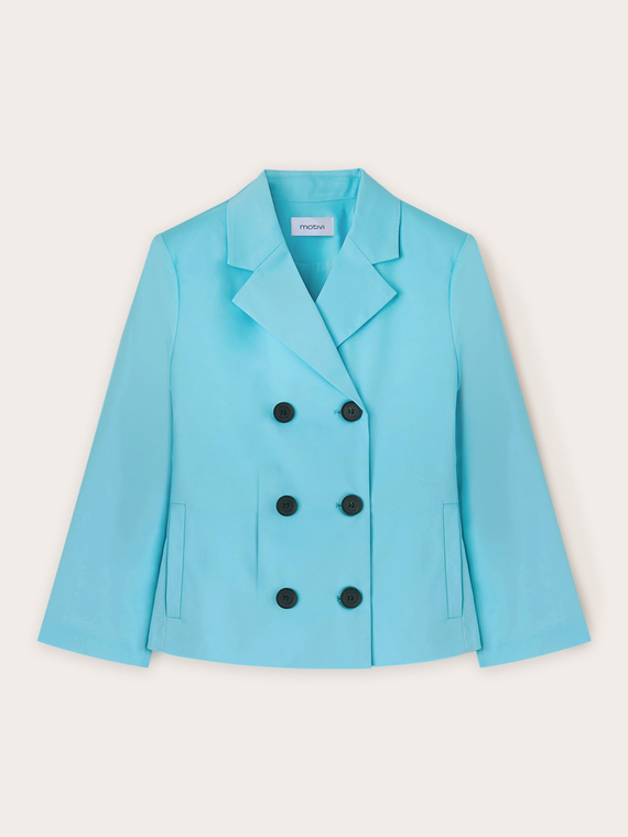 Double-breasted suit jacket