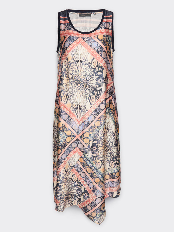 Vestido estampado étnico