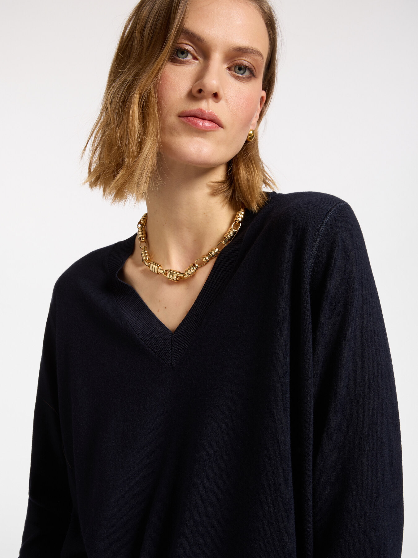 Maglia in lana soft touch image number 3