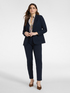 Single-breasted blazer in Milano stitch image number 2