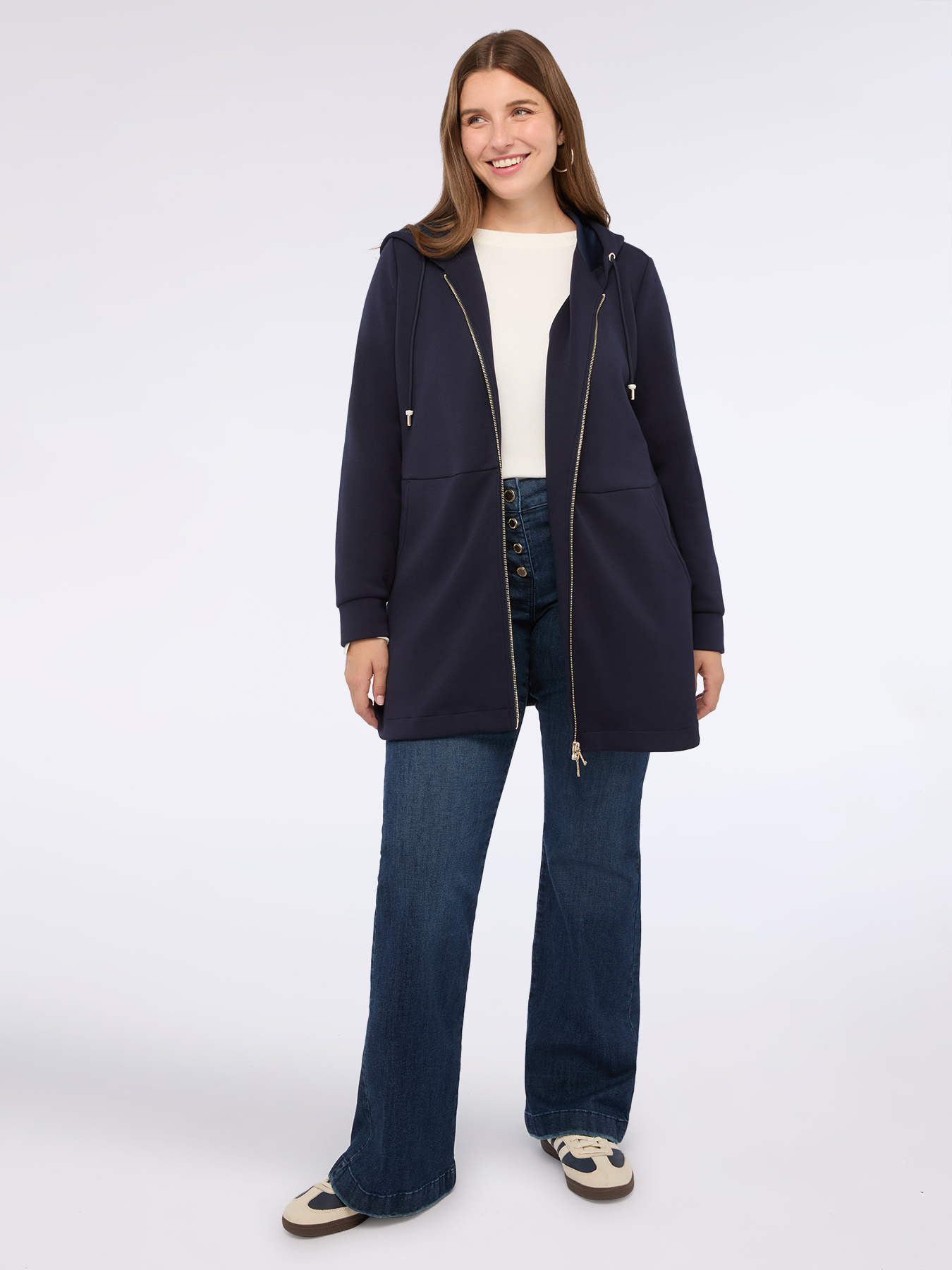 Kapuzenjacke mit Reißverschluss image number 0