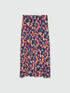 Parrot amp; Palm print long skirt image number 4