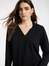 Jersey con escote en V y cuello image number 3