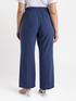 Opaque satin trousers image number 1