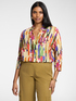 Printed viscose shirt image number 0