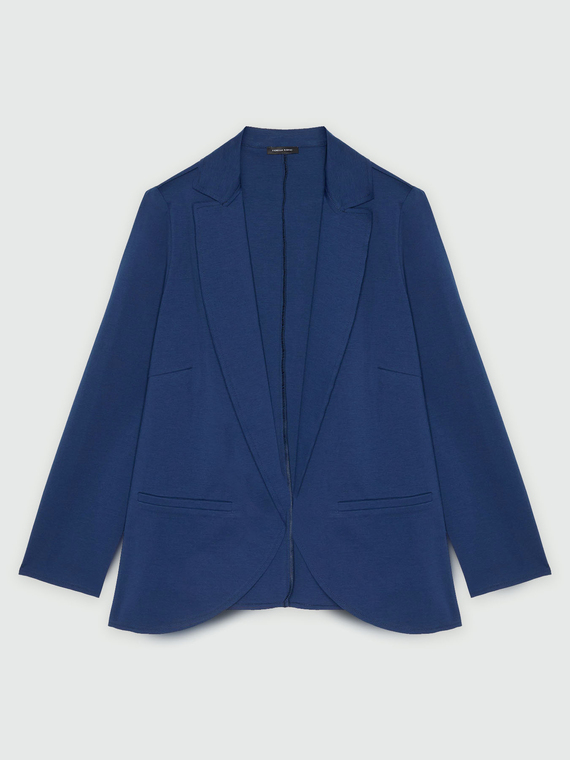 Milano knit fabric blazer