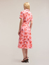 Floral pattern shirt dress image number 1
