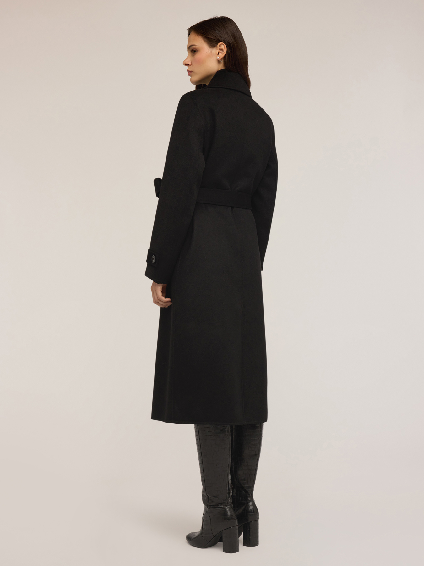 Wool blend trench coat image number 1