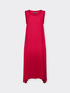 Vestido longo com bordas caneladas image number 4