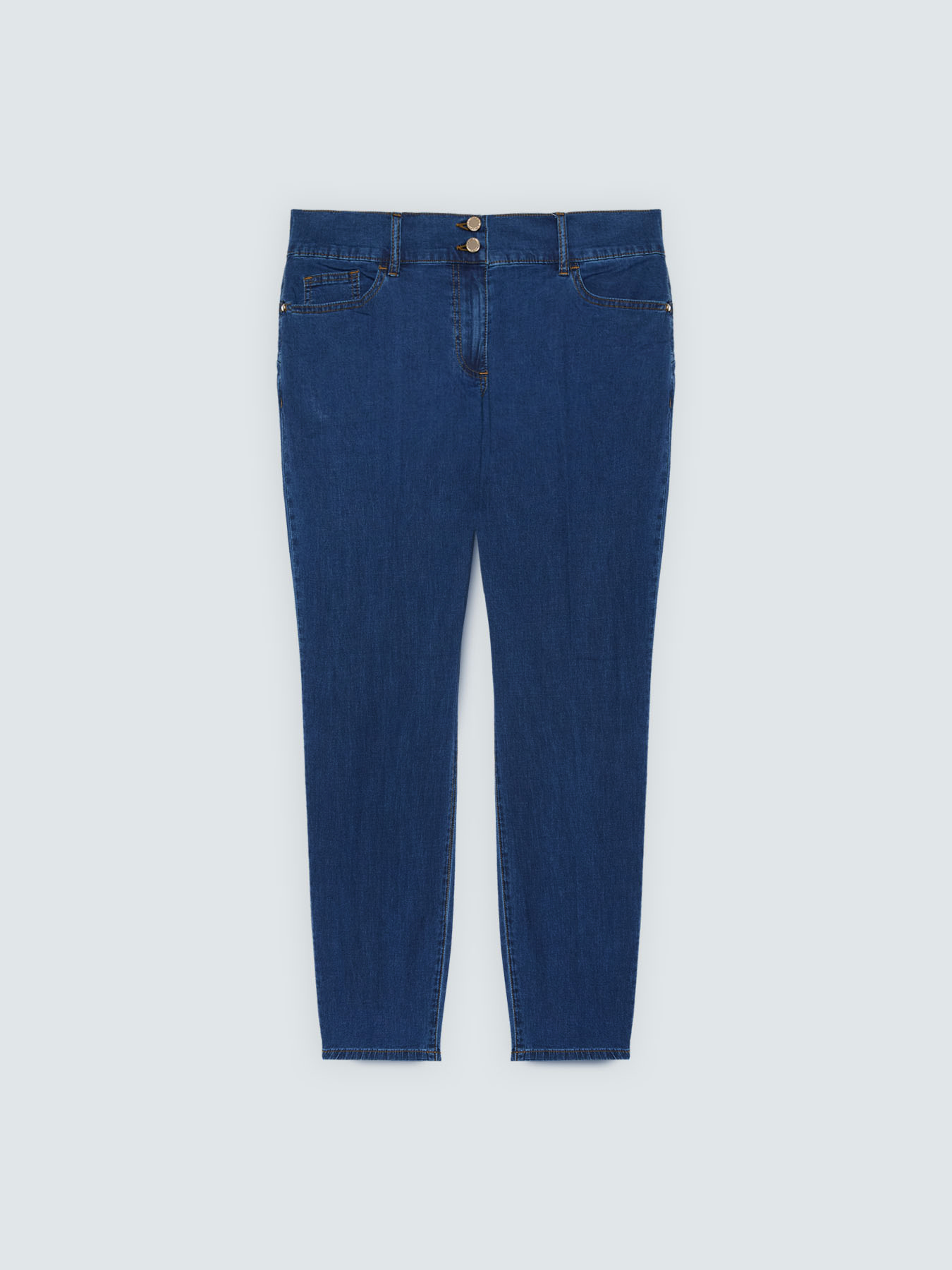 Jeans Skinny lavaggio blu image number 4