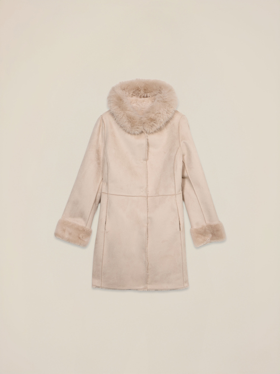 Cappotto in tessuto morbido