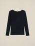 Cotton and cashmere blend T-shirt image number 4