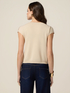 Short-sleeved shirt with sequin embroidery image number 1