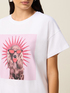 T-shirt in jersey con stampa e applicazioni image number 2