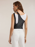 Jersey top with tulle tank top image number 1