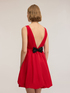 Sleeveless minidress with bow image number 0