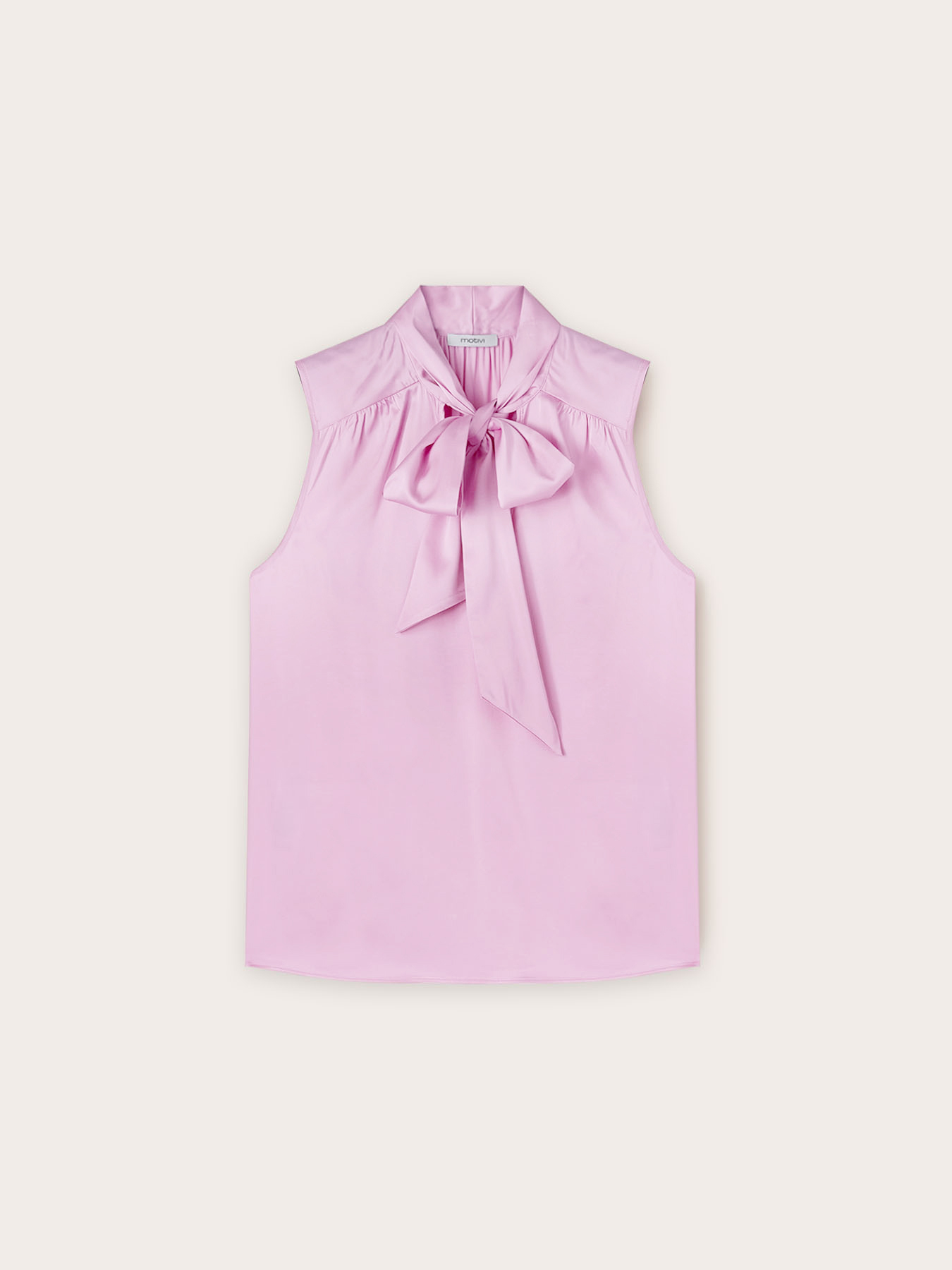 Top with satin bow image number 0