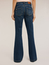 Flared jeans with button motif image number 1