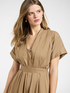 Robe &eacute;vas&eacute;e avec ceinture image number 3