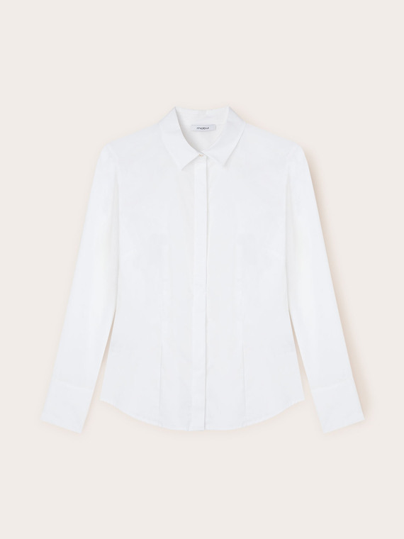 Camicia in popeline