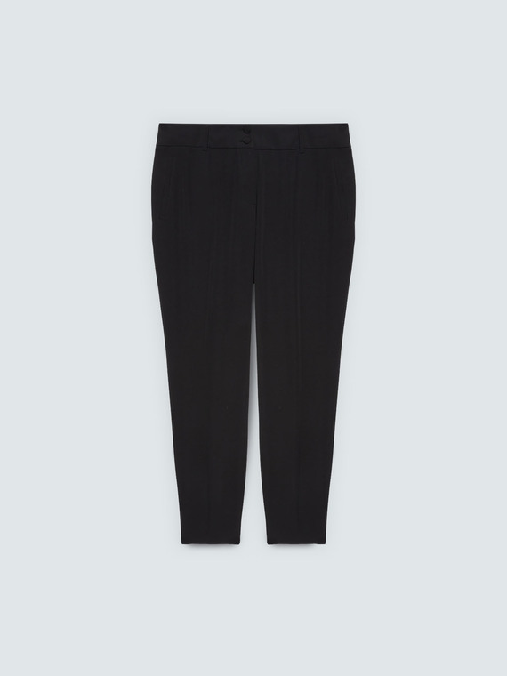 Pantaloni New York in tessuto stretch