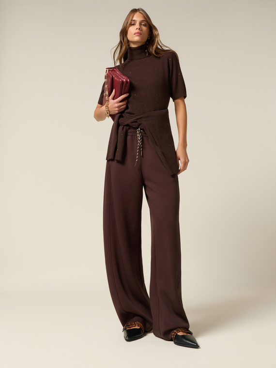 Joggers mit weichem Griff und Spitzenpatches