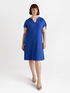 Dress with drawstring on the shoulders image number 0