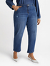 Mom Fit Jeans mit Rissen image number 3