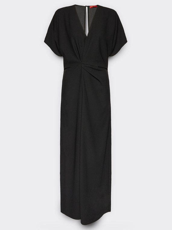 Abito lungo con nodo centrale