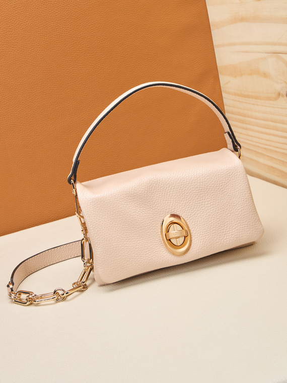 Sac bandoulière en cuir véritable
