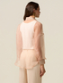 Camicia in organza con spilla image number 1