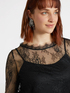 T-Shirt aus Spitze mit Top image number 2