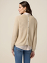 Maglia girocollo lurex con bottoni dietro image number 1