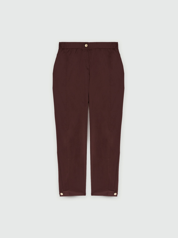 Pants with belt loops at the bottom