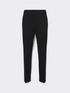 Slim-fit trousers in Milanese stitch image number 4