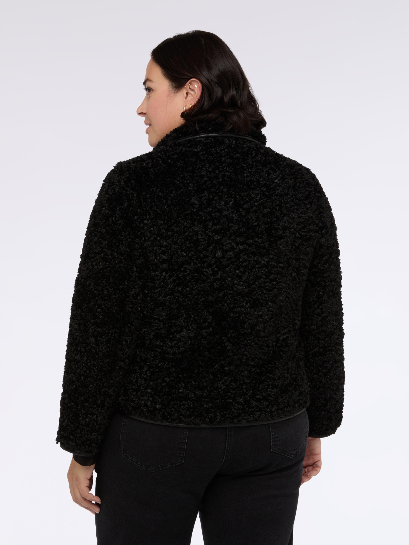 Teddy-Jacke mit Reißverschluss image number 1