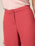 Pantalones palazzo de tejido fluido image number 2