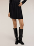 Short knit skirt with appliqués image number 2