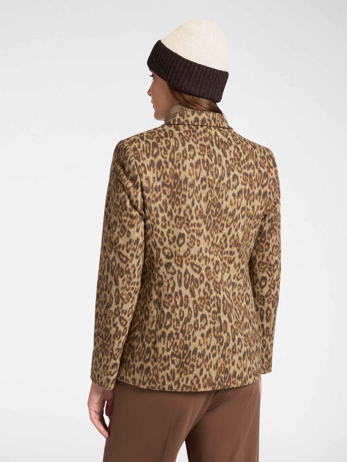 Animal print blazer image number 1