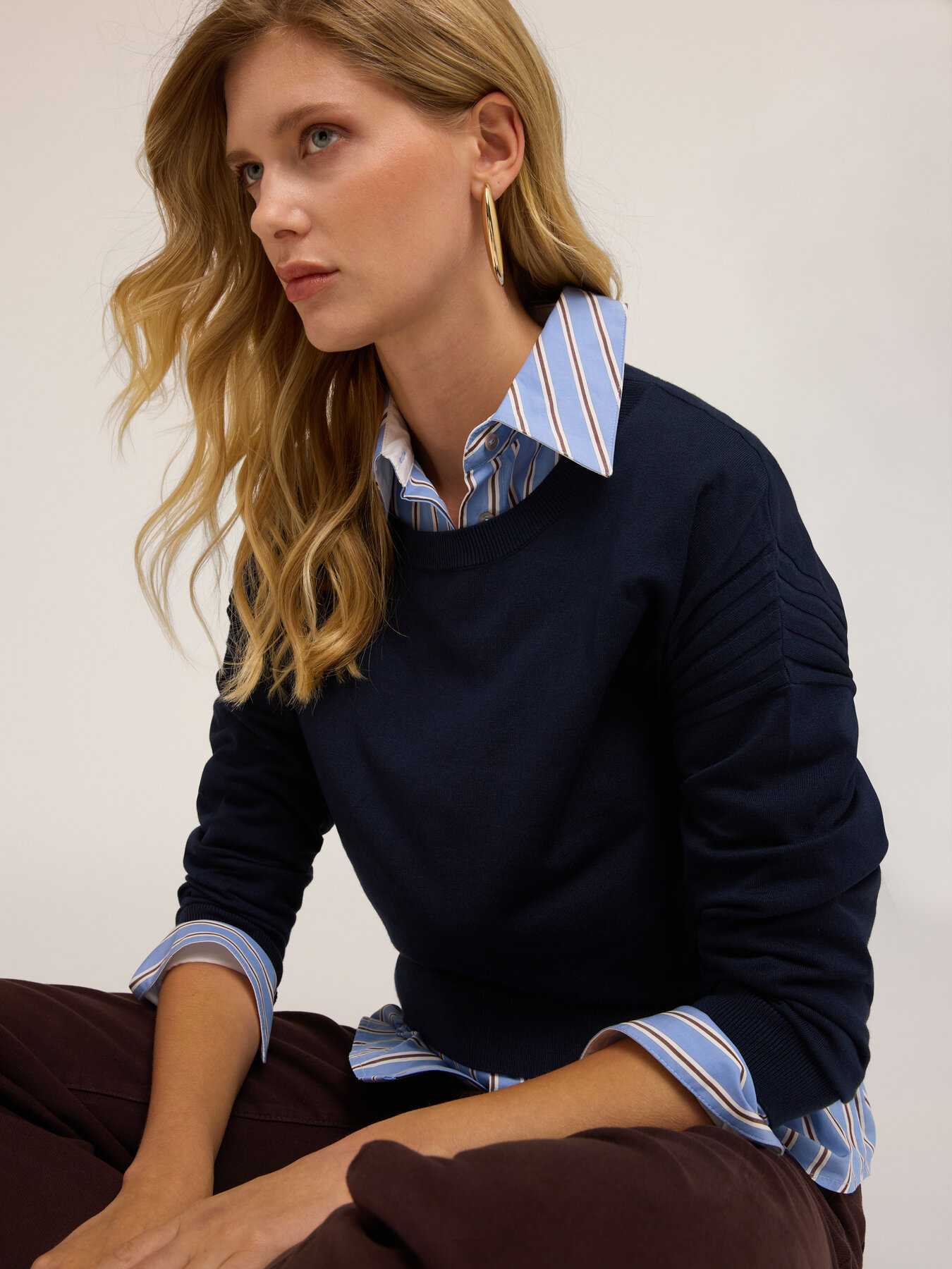 Oversize-Shirt aus Viskose image number 3