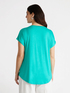 Bluse aus Satin und Jersey image number 1