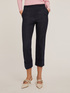 Jeans sartoriale con risvolto image number 0
